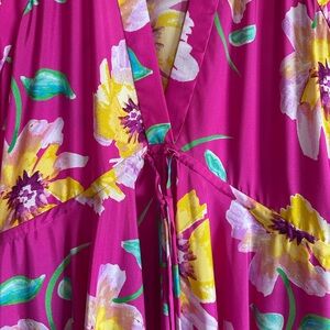 Jim Thompson silk kaftan dress FS,